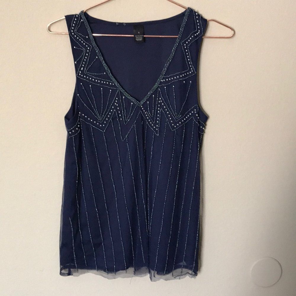 Beautiful beaded tank‎